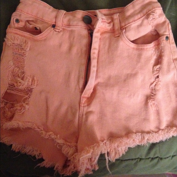 BDG high waist cheeky shorts