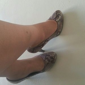 Merona  animal print heels