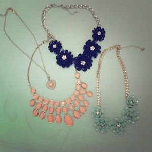 Statement necklace bundle