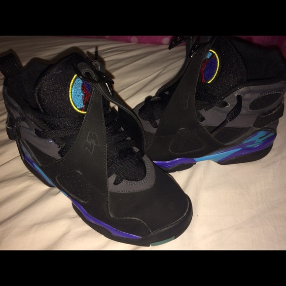 ****SOLD****Jordan Aqua 8s size 3.5y