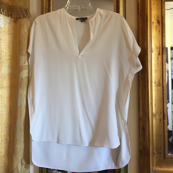 VINCE silk top