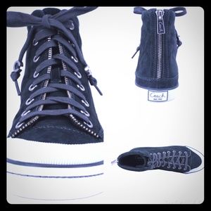 COACH hightop shoes! Never been worn!!(: