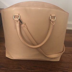 ZARA TAN SHOPPER BAG