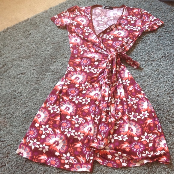 Wrap around dress
