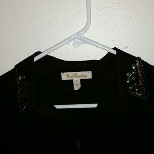 Shear black shirt