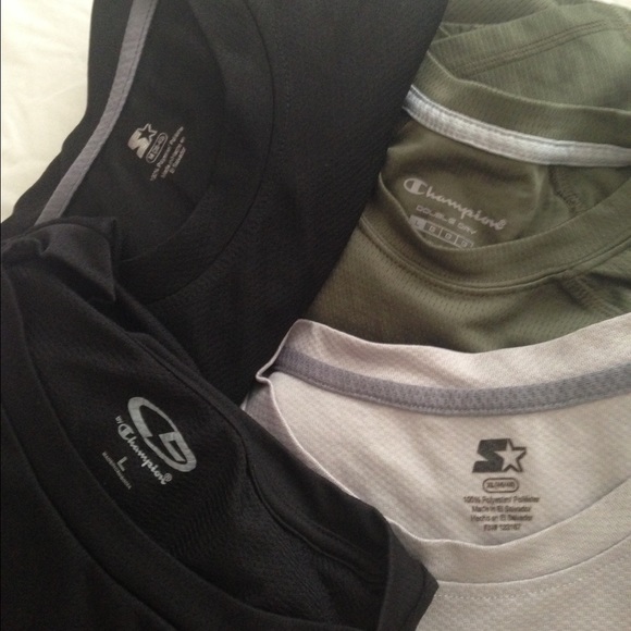 Men's athletic t shirt bundle.