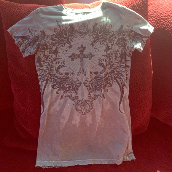 Sinful skull t shirt