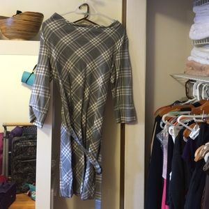 Banana republic plaid dress