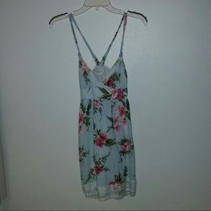 Sky Blue floral dress