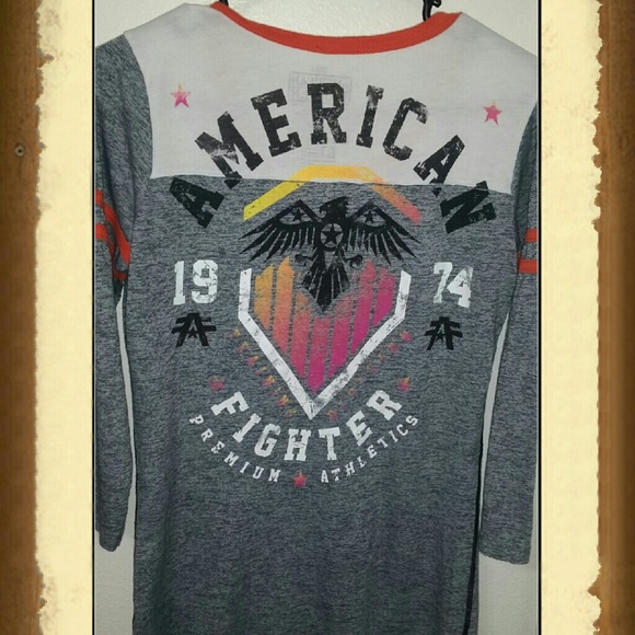 American fighter top