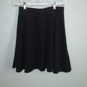 Striped Skater Skirt