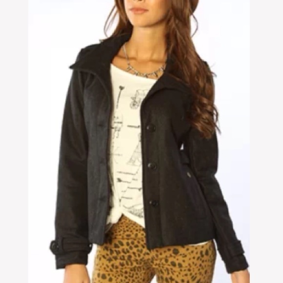 Obey wool jacket, size xs