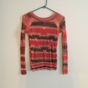 Red, White, and Blue Knit Sweater
