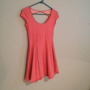 Striped Skater Dress