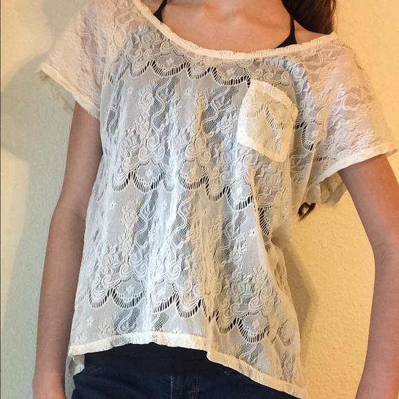 Bundle for @tres02 Nude lace shirt
