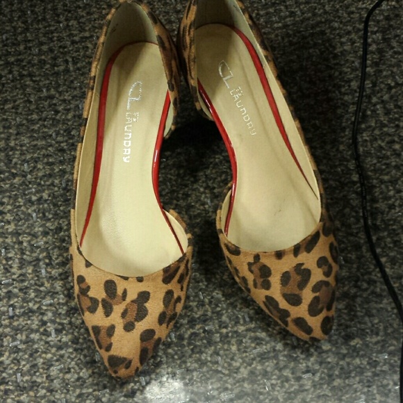 Animal print heels