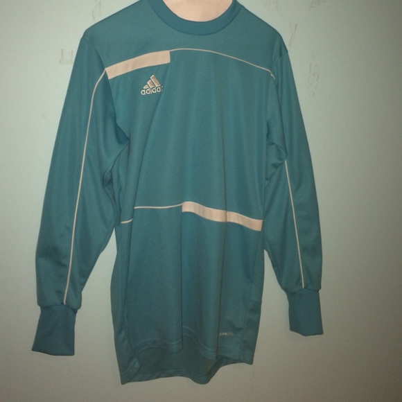 Aqua Blue Goalkeeper Jersey w/ Elbow Pads