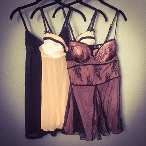 Three Pieces of Beautiful Lingerie