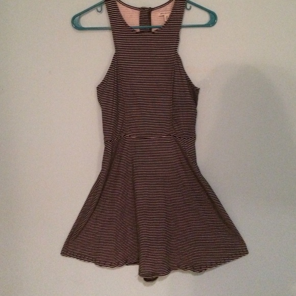 Striped Skater Dress