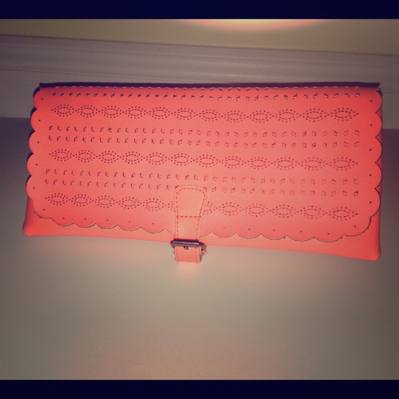 Gorgeous Coral Clutch
