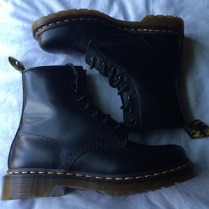 Black Dr. Martens 1460 boot