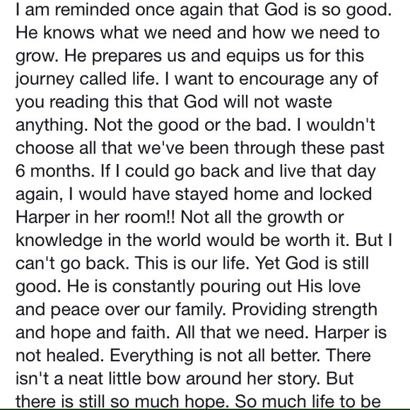 Harper's Story was Submitted to Ellen Nation!! - Picture 2 of 4