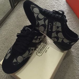 Bundle!! 2 pairs Authentic Coach sneakers.