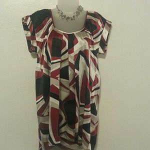 Multi-colored Kenneth Cole blouse