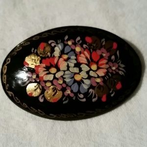Russian Laquerware pin