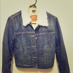 Levi's Strauss Sherpa lined denim jacket