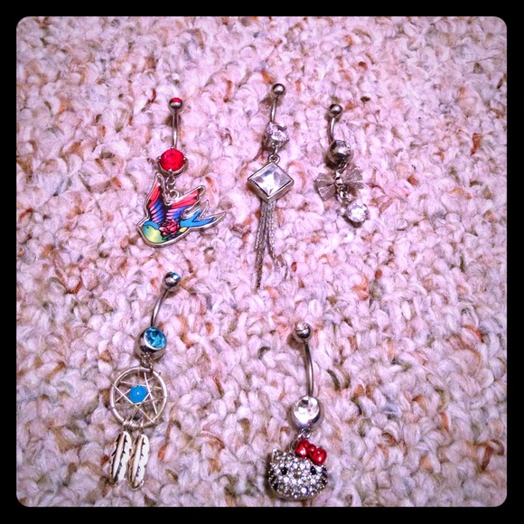 Belly Button Ring Bundle 💕