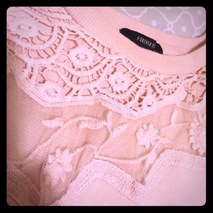 Forever 21 light pink shirt