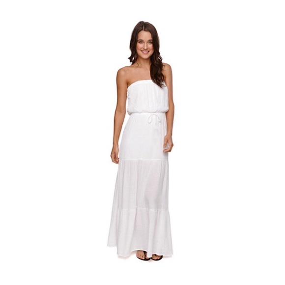 NWT! LA Hearts Gauze white maxi dress! - Picture 1 of 4