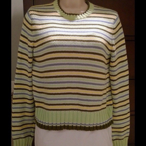 J Crew Striped Sweater - small.  WINTER SALE!!!! - Picture 2 of 2
