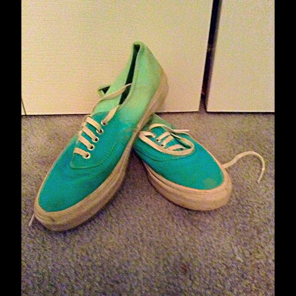 Blue vans!