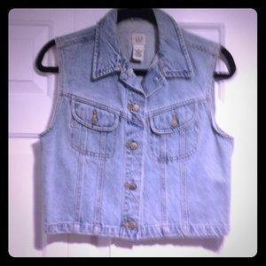 Denim vest