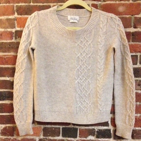 Madewell Braided Cable Sweater