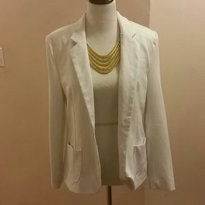 White blazer