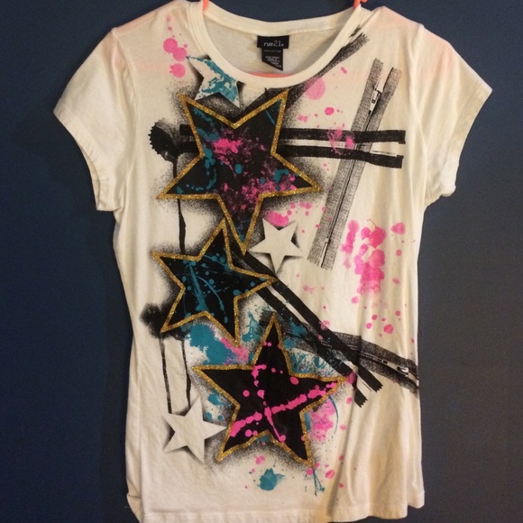 XL Rue 21 glittery tee