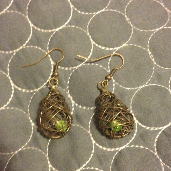 Cage earrings