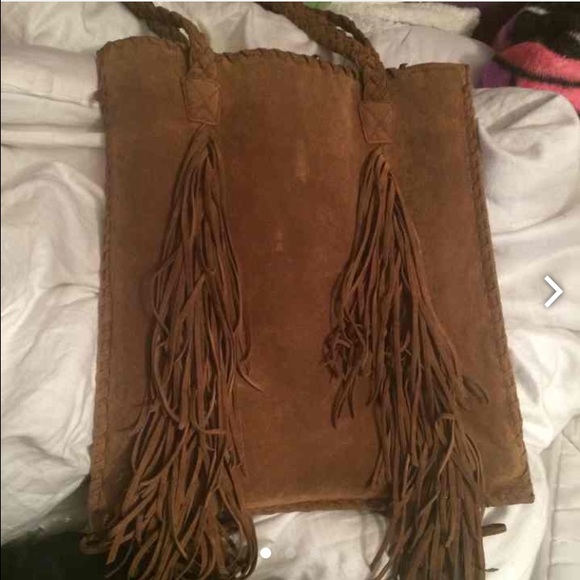 Brown handbag