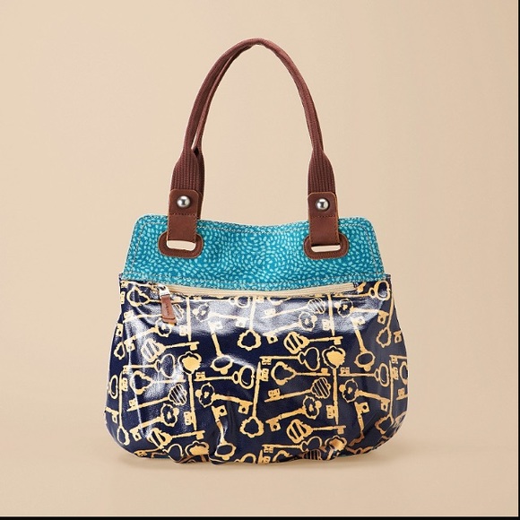 Fossil key per shopper tote