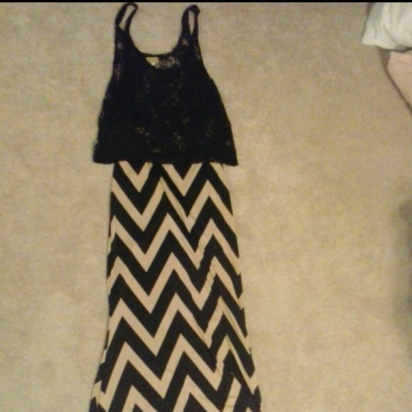 Sold! Chevron maxi skirt