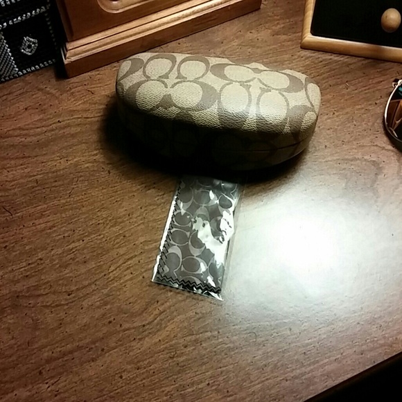 Coach Eye Glass Case
