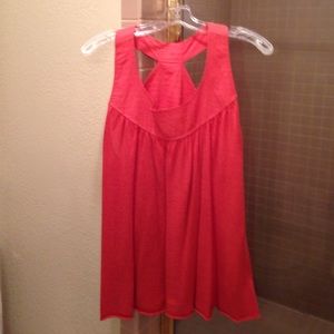 Maple flow tank in papaya orange