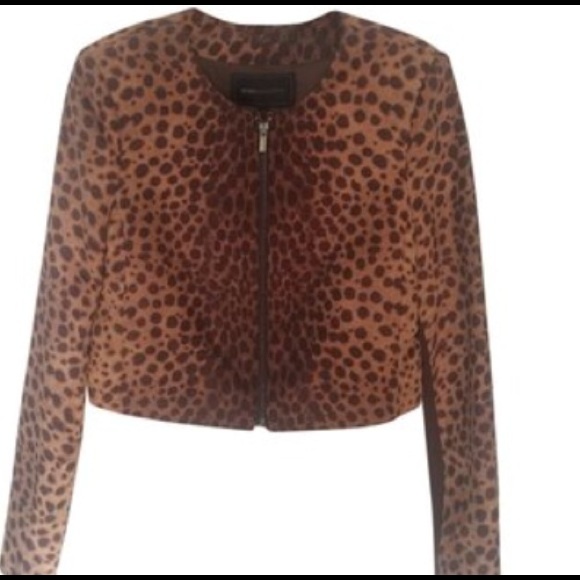 BCBG MAX AZRIA Cheetah Jacket