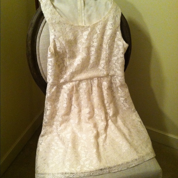Cream dress
