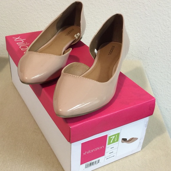 Blush D'orsay Flats