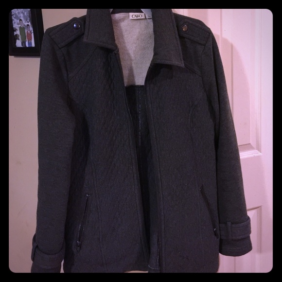 Dark gray jacket