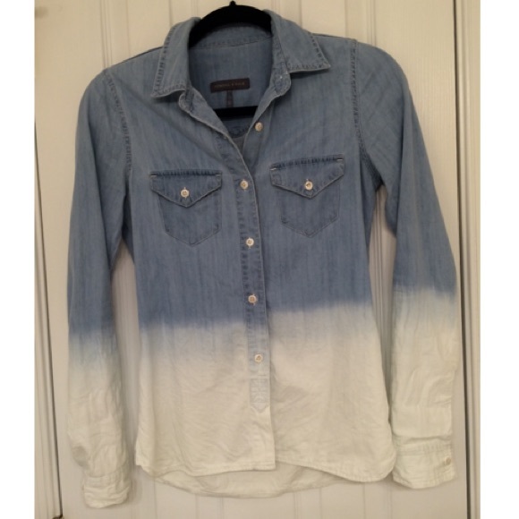Pac Sun Kendall & Kyle ombré denim shirt XS